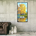 Swan Lake - Full Drill Round Drill - 45x85cm