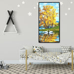 Swan Lake - Full Drill Round Drill - 45x85cm