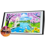 Swan Lake - Full Drill Round Drill - 100x50cm