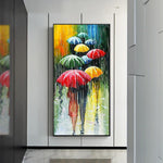 Umbrella People - Full Drill Round Drill - 45x85cm