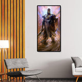 Cartoon Warrior - Full Drill Round Drill - 45x85cm