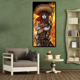 Pirate Portrait - Full Drill Round Drill - 45x85cm