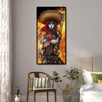 Pirate Portrait - Full Drill Round Drill - 45x85cm