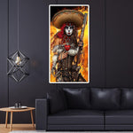 Pirate Portrait - Full Drill Round Drill - 45x85cm