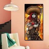 Pirate Portrait - Full Drill Round Drill - 45x85cm