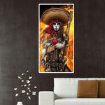 Pirate Portrait - Full Drill Round Drill - 45x85cm