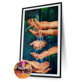 Handation - Full Drill Round Drill - 45x85cm