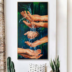 Handation - Full Drill Round Drill - 45x85cm