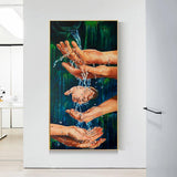 Handation - Full Drill Round Drill - 45x85cm