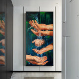 Handation - Full Drill Round Drill - 45x85cm