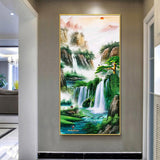 Landscape - Full Drill Round Drill - 45x85cm
