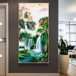 Landscape - Full Drill Round Drill - 45x85cm