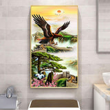 Soaring Eagle - Full Drill Round Drill - 45x85cm