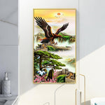 Soaring Eagle - Full Drill Round Drill - 45x85cm
