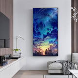 Sky - Full Drill Round Drill - 45x85cm