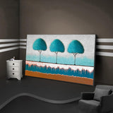Three Trees - Full Drill Round Drill - 100x50cm