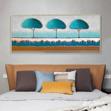 Three Trees - Full Drill Round Drill - 100x50cm