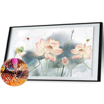 Lotus - Full Drill Round Drill - 100x50cm