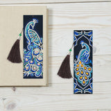 2pcs Peacock-DIY Diamond Painting Bookmark