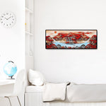 Mountain Scenery - Full Drill Round Drill - 80x30cm