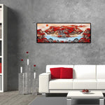 Mountain Scenery - Full Drill Round Drill - 80x30cm