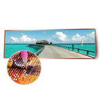 Sea Trestle - Full Drill Round Drill - 120x40cm
