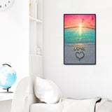 Love by the Sea - Full Drill Round Drill - 40x60cm