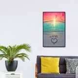 Love by the Sea - Full Drill Round Drill - 40x60cm
