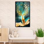 Lucky Deer - Full Drill Round Drill - 45x85cm