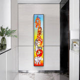 Animal - Full Drill Round Drill - 25x115cm