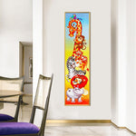 Animal - Full Drill Round Drill - 25x115cm