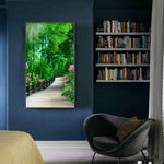 Green Forest - Full Drill Round Drill - 45x85cm