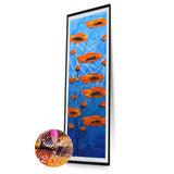 Flower Plant - Full Drill Round Drill - 25x115cm