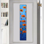 Flower Plant - Full Drill Round Drill - 25x115cm