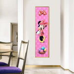 Mouse Kids Room - Full Drill Round Drill - 25x115cm