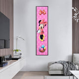 Mouse Kids Room - Full Drill Round Drill - 25x115cm