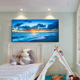 Sunrise at Sea - Full Drill Round Drill - 100x40cm
