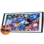 Cartoon Mouse Color Set - Full Drill Round Drill - 80x40cm