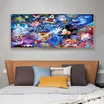 Cartoon Mouse Color Set - Full Drill Round Drill - 80x40cm