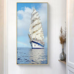 Ship - Full Drill Round Drill - 45x85cm