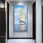 Ship - Full Drill Round Drill - 45x85cm