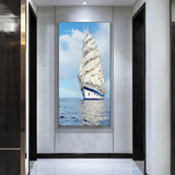 Ship - Full Drill Round Drill - 45x85cm