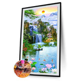 Fantasy Nature Set - Full Drill Round Drill - 45x85cm