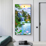 Fantasy Nature Set - Full Drill Round Drill - 45x85cm