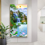 Fantasy Nature Set - Full Drill Round Drill - 45x85cm