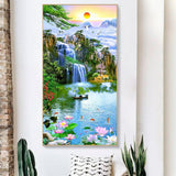 Fantasy Nature Set - Full Drill Round Drill - 45x85cm
