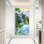 Fantasy Nature Set - Full Drill Round Drill - 45x85cm