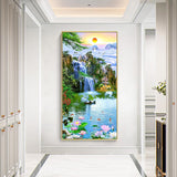Fantasy Nature Set - Full Drill Round Drill - 45x85cm