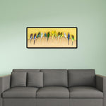 Bird - Full Drill Round Drill - 80x30cm