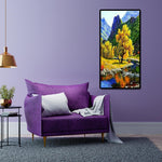 Lakeside Tree - Full Drill Round Drill - 45x85cm